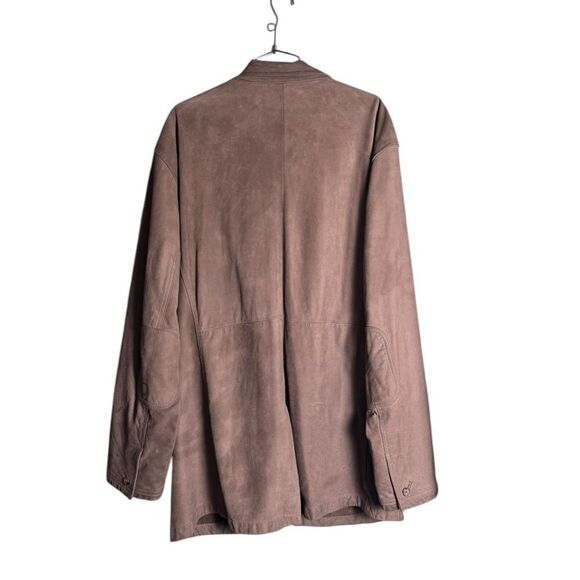 Orvis Vintage Bandera Leather Jacket 46T - Picture 4 of 9